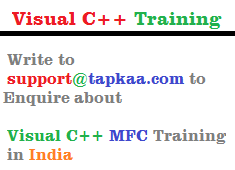 Visual C++ with MFC Training Course in India